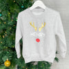 Reindeer Personalised Kids Christmas Sweatshirt - Lovetree Design