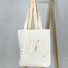 Gold Olive Leaf Tote Bag Personalised With Initial - Lovetree Design