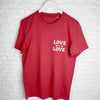 Love Is Love Coral T Shirt - Lovetree Design