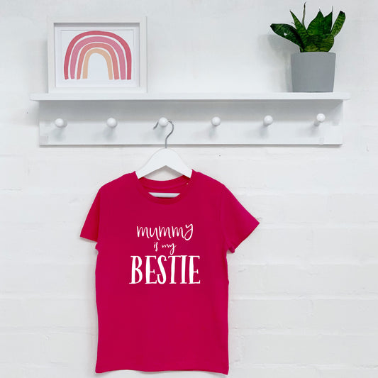 Mummy Is My Bestie Kids T Shirt - Lovetree Design