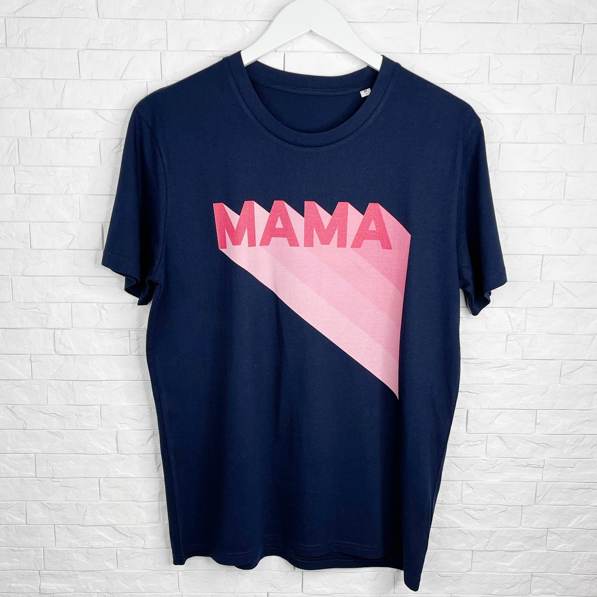 Mama Retro Shades Of Pink T Shirt - Lovetree Design