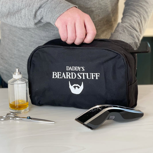 Men's Beard Stuff Personalised Wash Bag - Lovetree Design