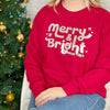 Merry And Bright Christmas Jumper - Lovetree Design