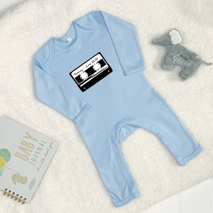 Mixtape Personalised Baby Rompersuit - Lovetree Design