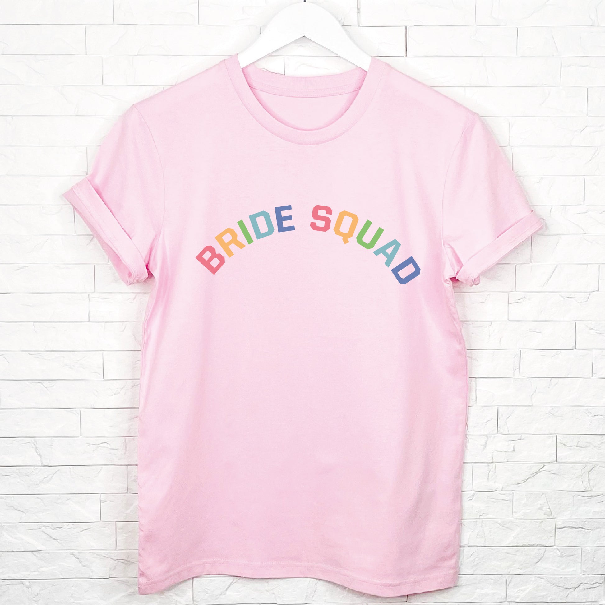 Bride To Be And Hen Rainbow T Shirt Set - Lovetree Design