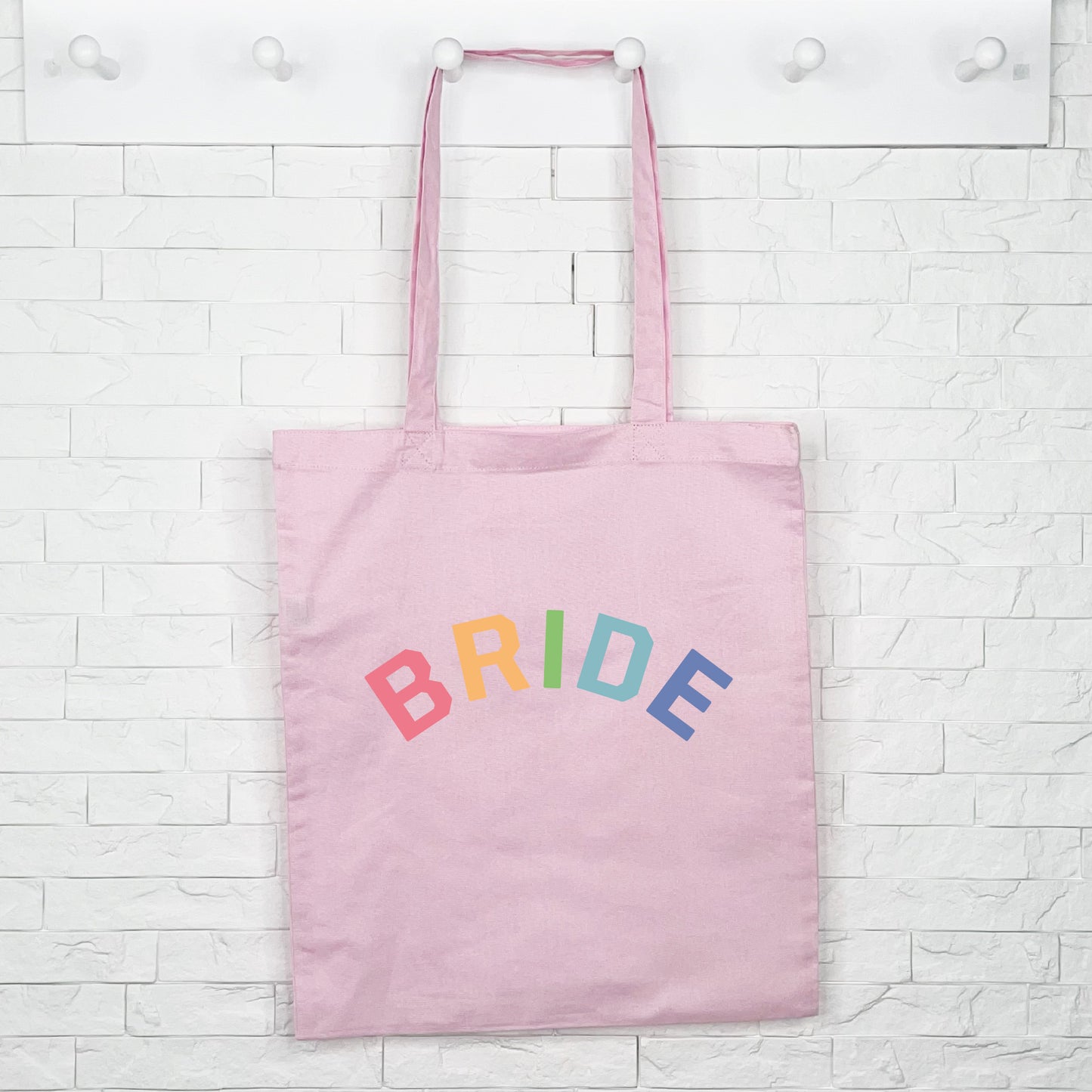 Bride Rainbow Tote Bag - Lovetree Design