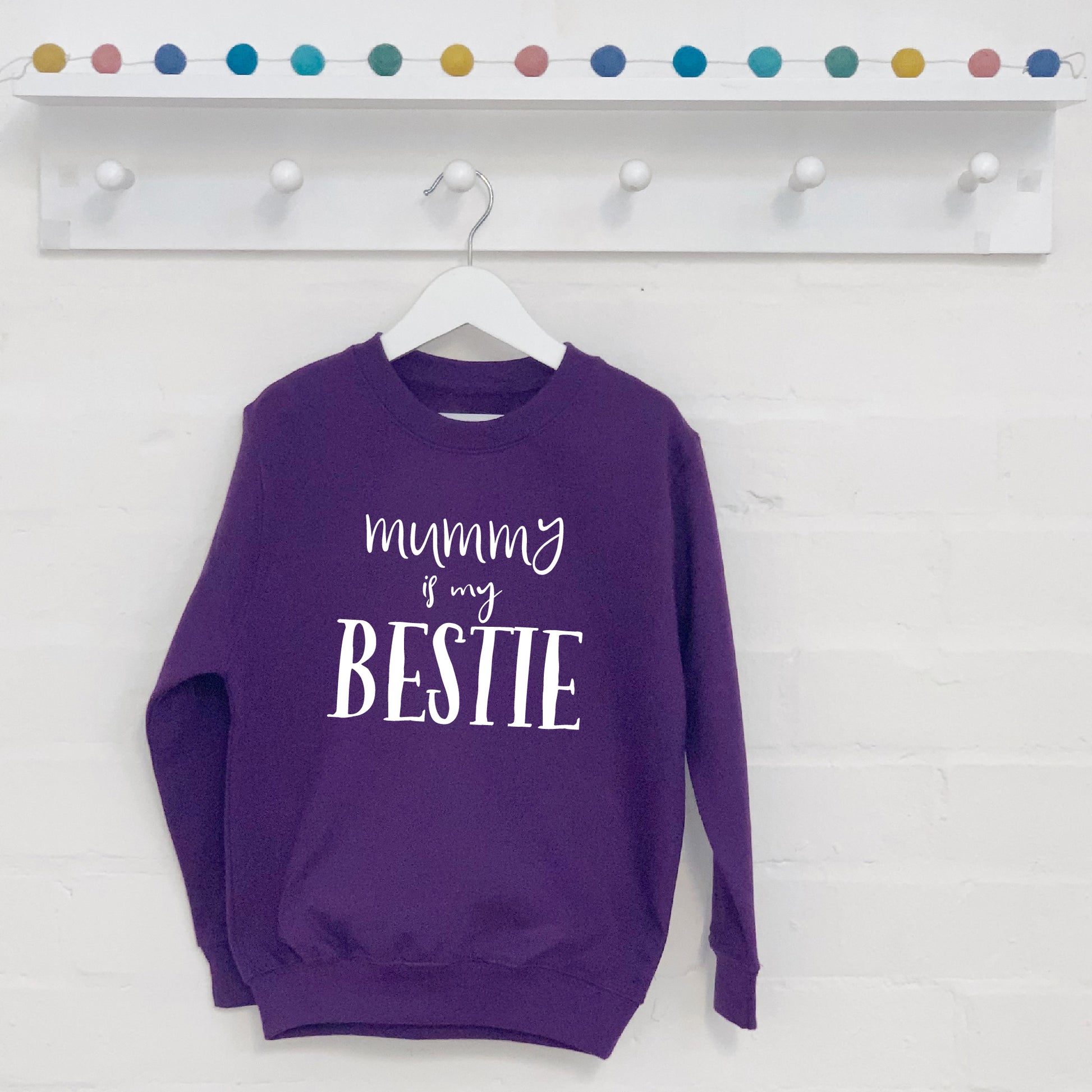 Mummy Is My Bestie Kids Sweatshirt - Lovetree Design