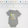 Multicoloured Pastels Mummy Is My Bestie Kids T Shirt - Lovetree Design