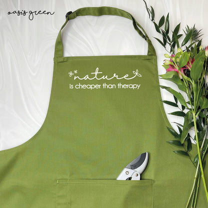 Gardening Cheaper Than Therapy Gardening Apron - Lovetree Design