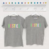 Pastels Besties Matching Kids T Shirts - Lovetree Design
