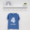 Kids Birthday T Shirt Personalised - Lovetree Design