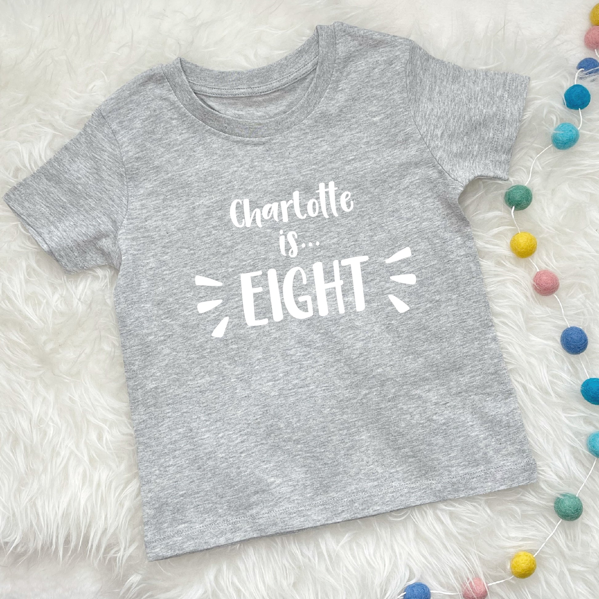 Personalised Birthday T Shirt For Kids - Lovetree Design