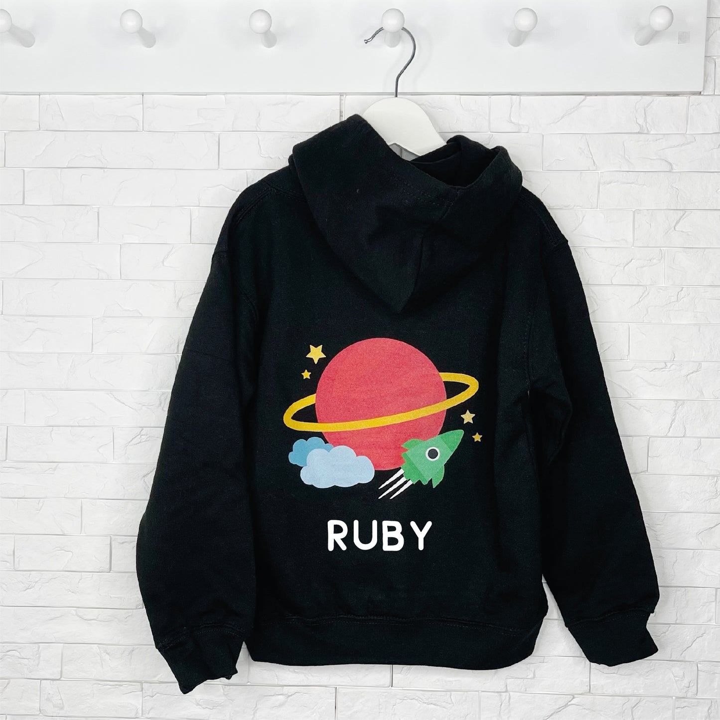 Space Personalised Kids Hoodie - Lovetree Design