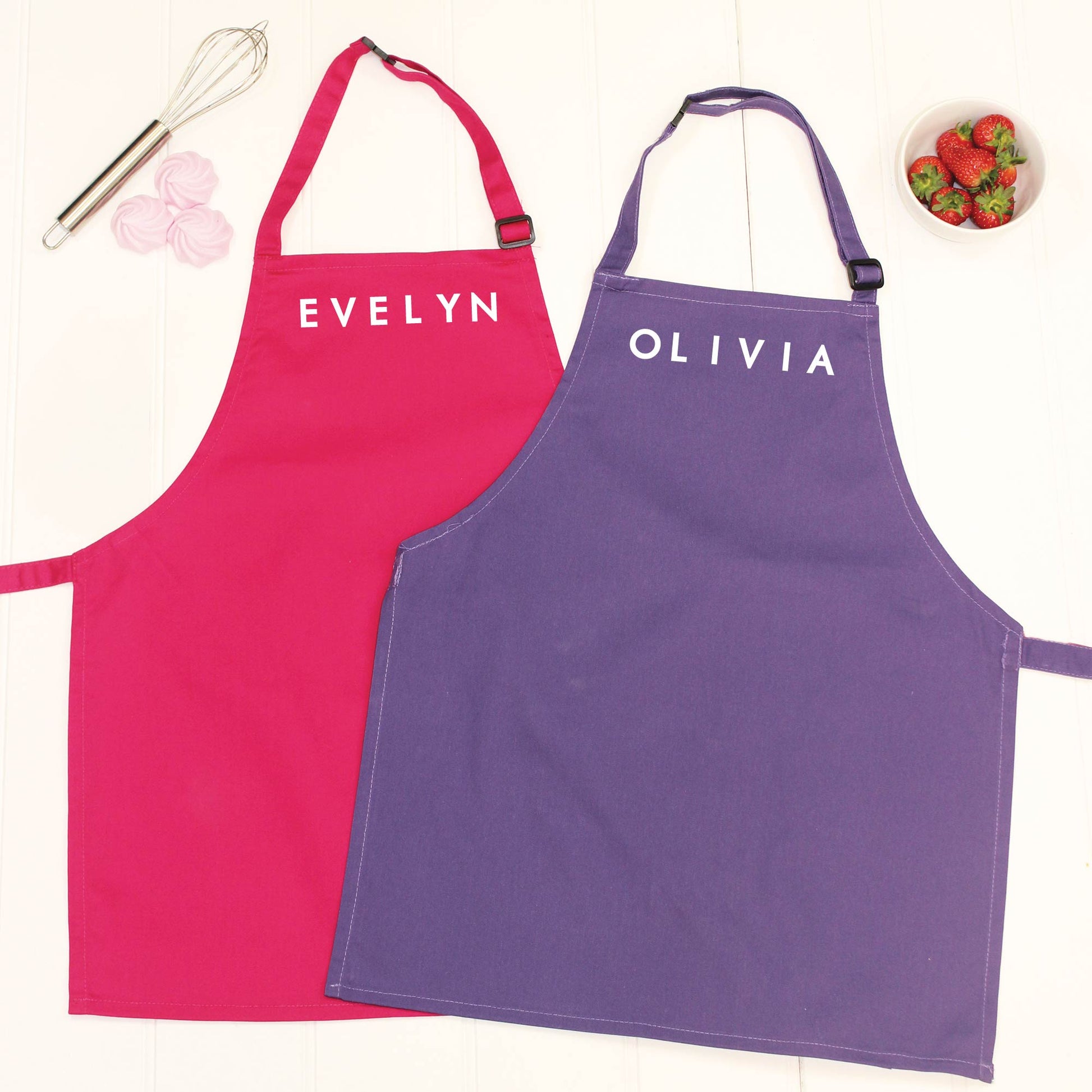 Personalised Kids Apron Set With Name - Lovetree Design