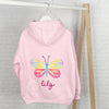Personalised Girls Butterfly Hoodie - Lovetree Design