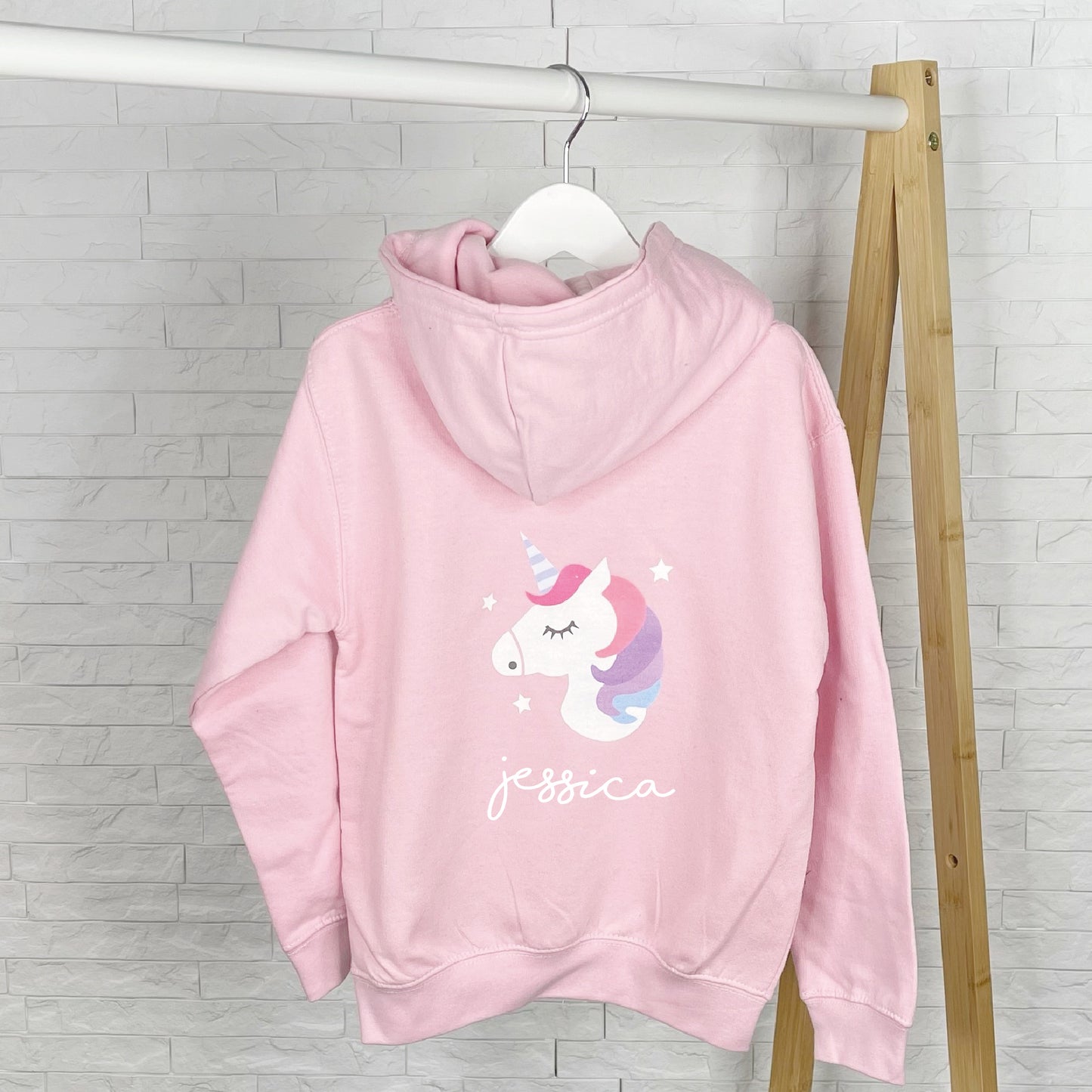 Unicorn Personalised Girls Hoodie - Lovetree Design