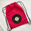 Vinyl Record Personalised Gym Bag - Lovetree Design