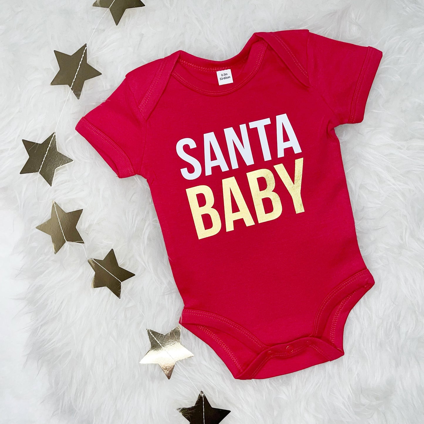 Santa Baby Christmas Babygrow - Lovetree Design