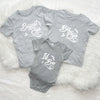 Sibling Waves Set Of Three T Shirts - Lovetree Design