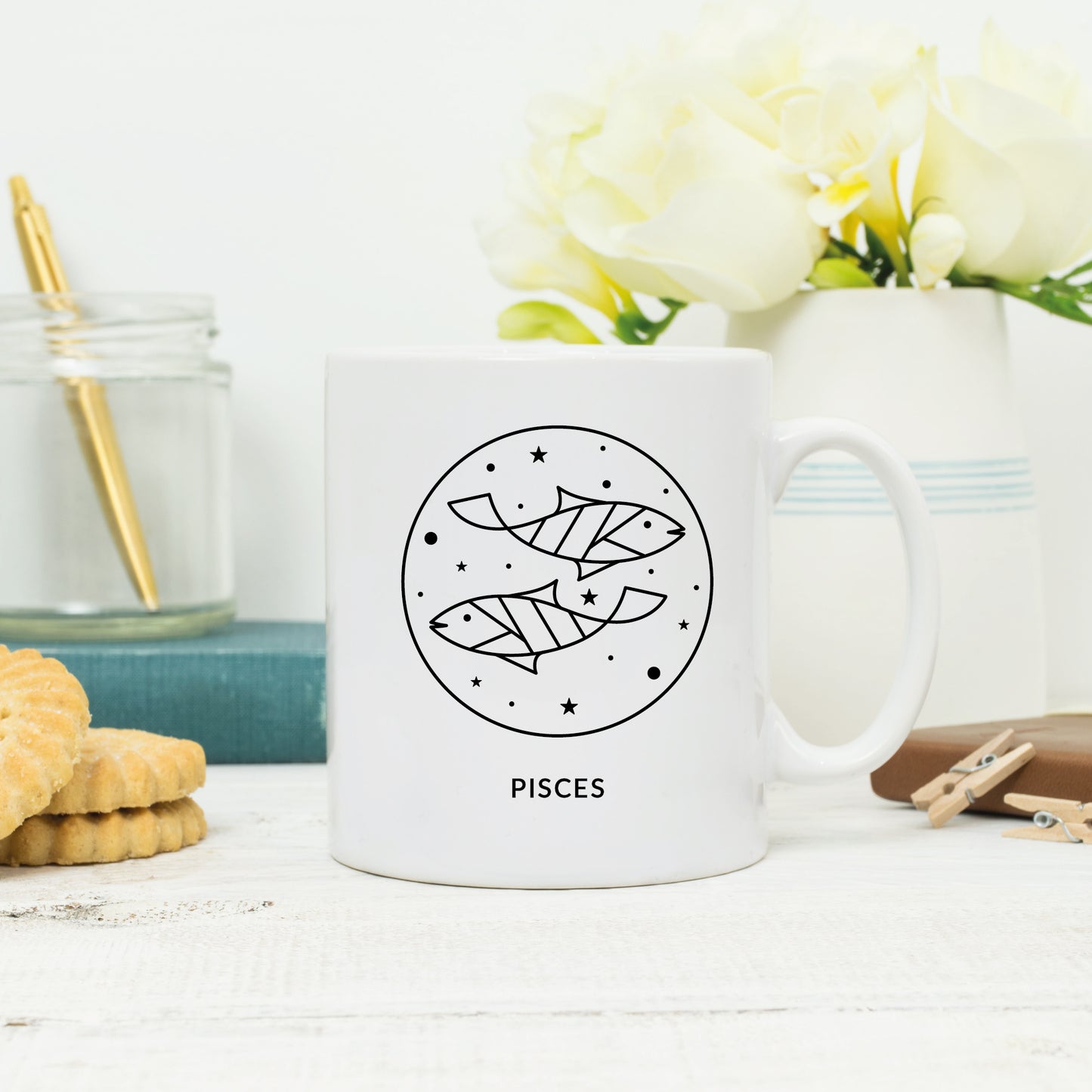 Zodiac Star Sign Mug - Lovetree Design