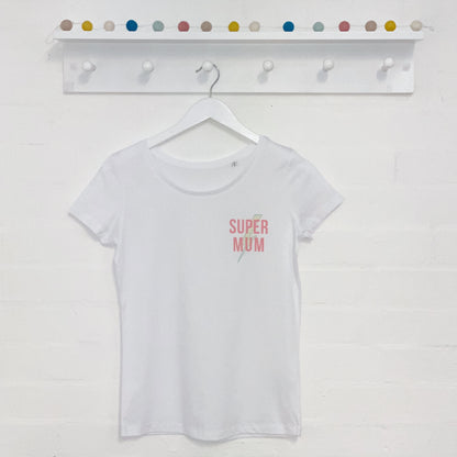 Super Mum Super Baby Mum And Baby T Shirt Set - Lovetree Design