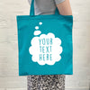 Personalised Thought Bubble Tote Bag - Lovetree Design