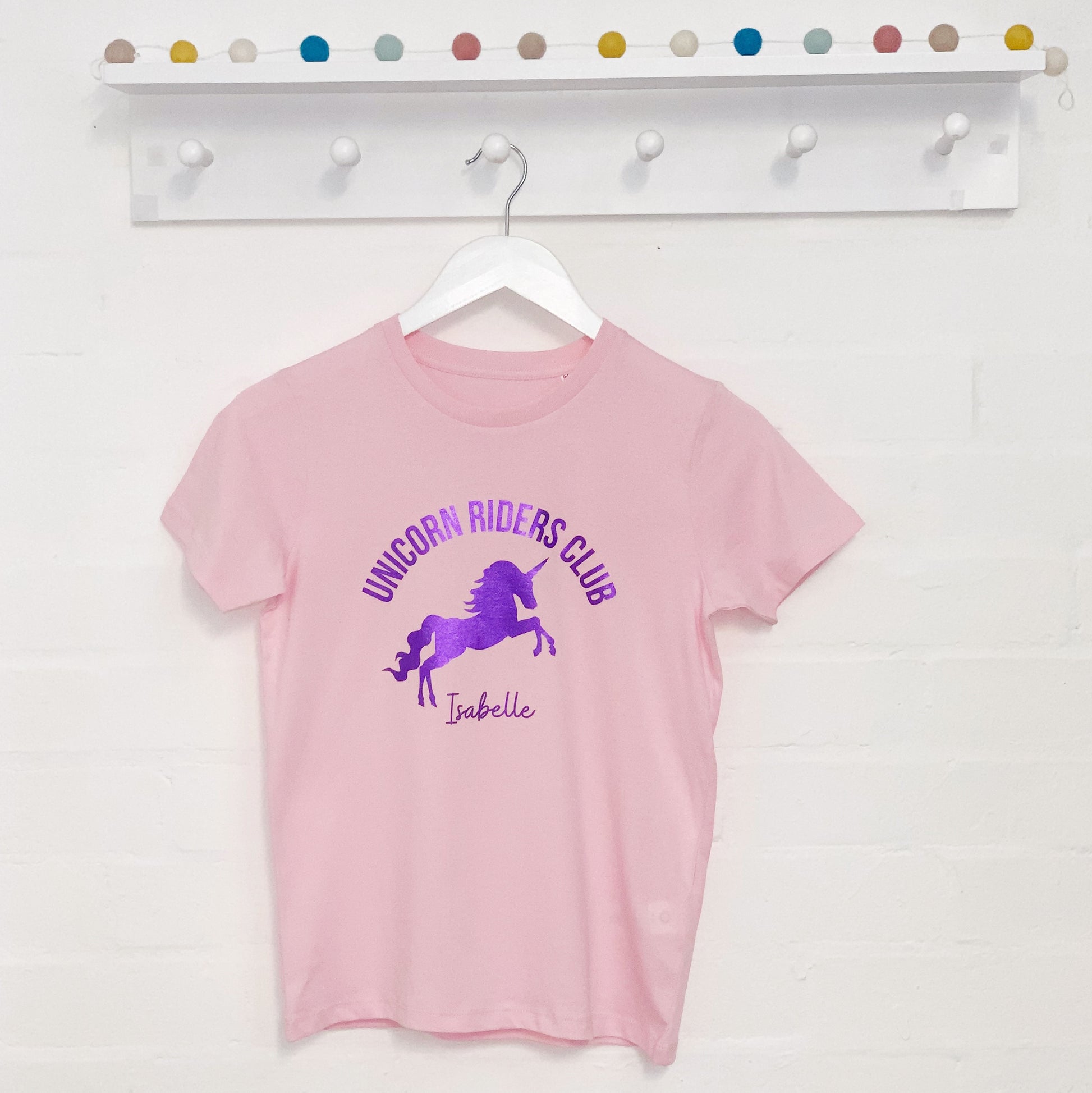 Unicorn Riders Club Personalised Girls T Shirt - Lovetree Design