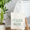 Vegan Mum Natural Tote Bag - Lovetree Design