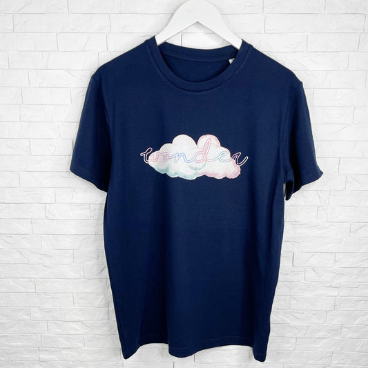 Wonder Cloud Navy T Shirt - Lovetree Design