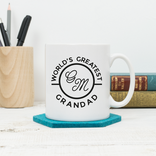 World's Greatest Grandad Personalised Mug - Lovetree Design