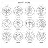 Zodiac Star Sign Mug - Lovetree Design