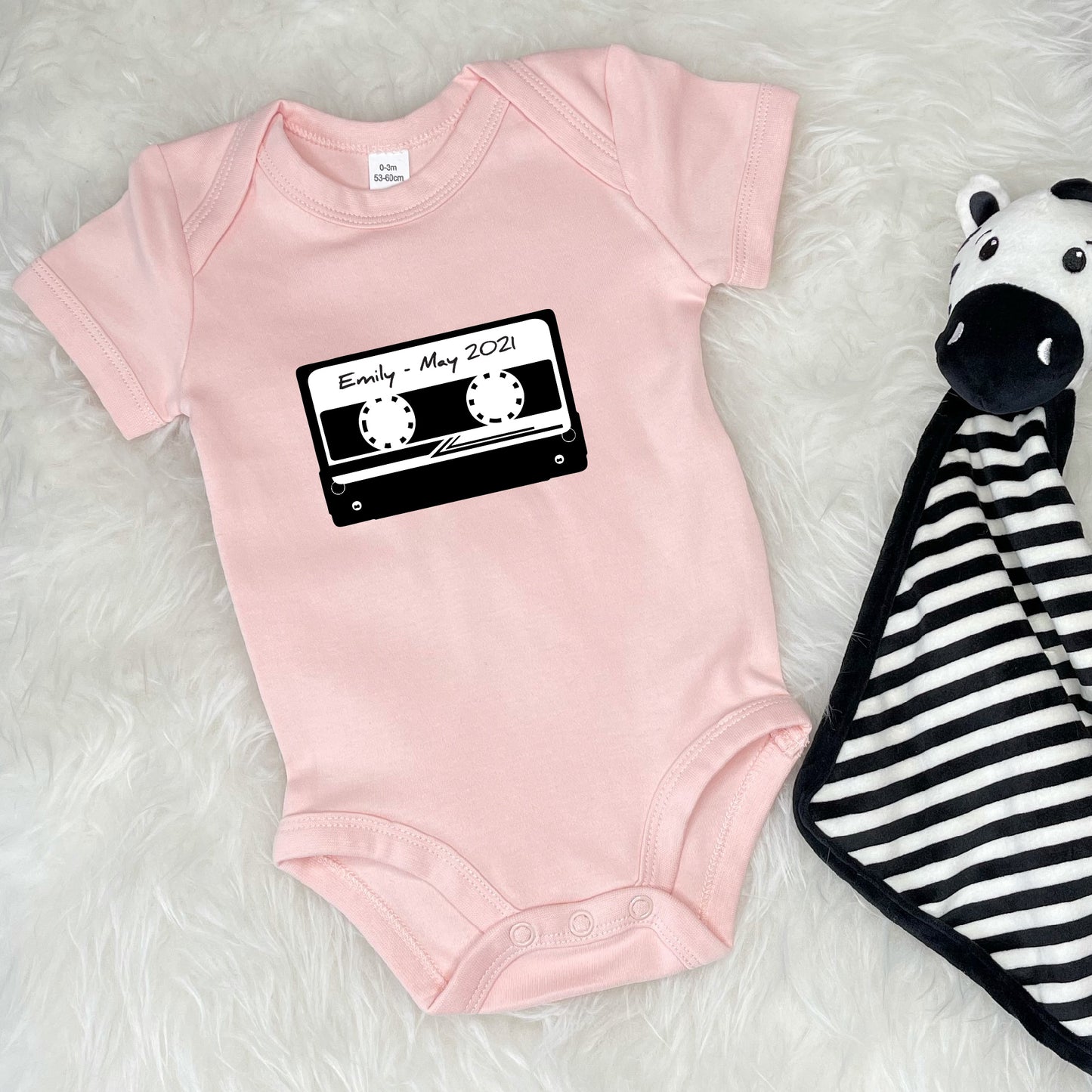 Mixtape Personalised Babygrow - Lovetree Design