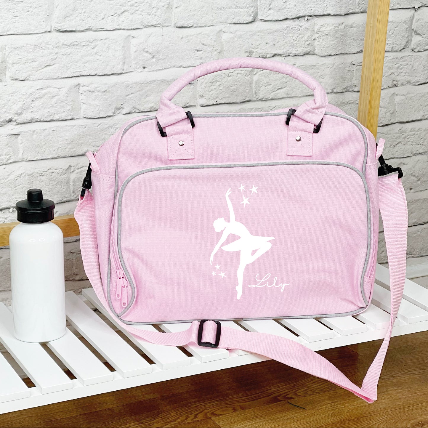 Ballerina With Stars Personalised Dance Bag