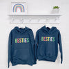 Besties Pastel Multicoloured Hoodies Set - Lovetree Design