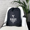 Personalised Kids Drawstring Karate Bag