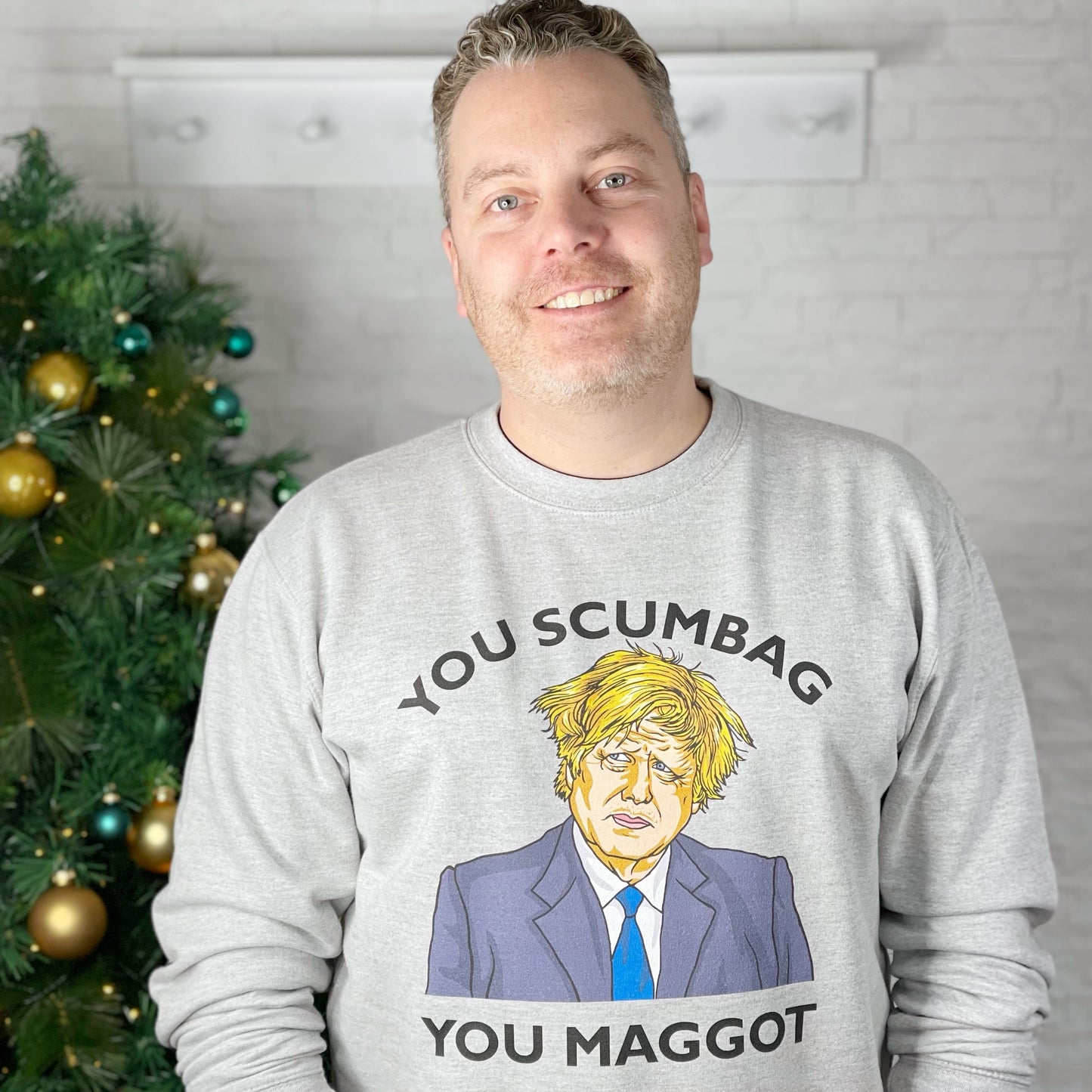 Boris Christmas Jumper - Lovetree Design