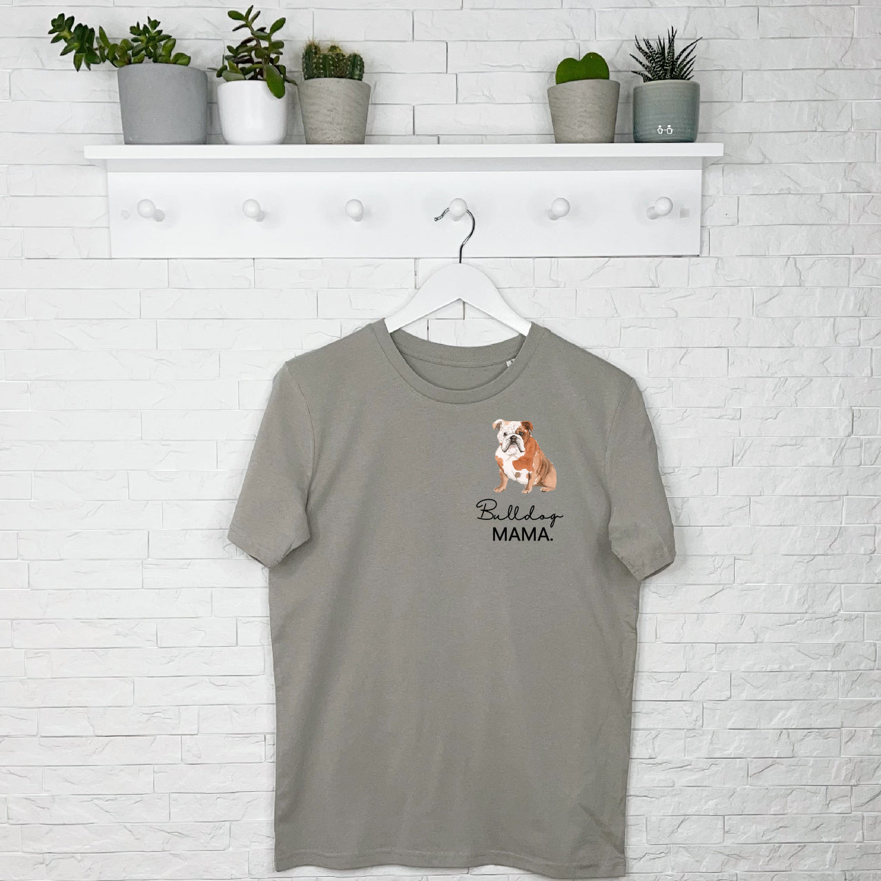 English Bulldog Mama T Shirt - Lovetree Design