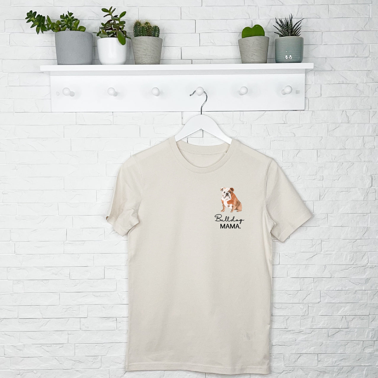 English Bulldog Mama T Shirt - Lovetree Design