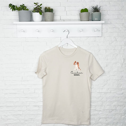 Cavalier King Charles Spaniel Mama T Shirt - Lovetree Design