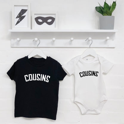 Cousins Matching T Shirt And Babygrow Set - Lovetree Design