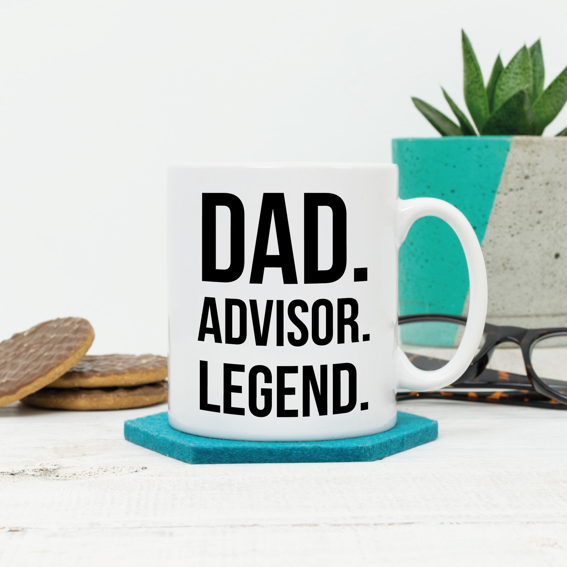Dad. Taxi. Legend. Personalised Fathers Day Mug - Lovetree Design