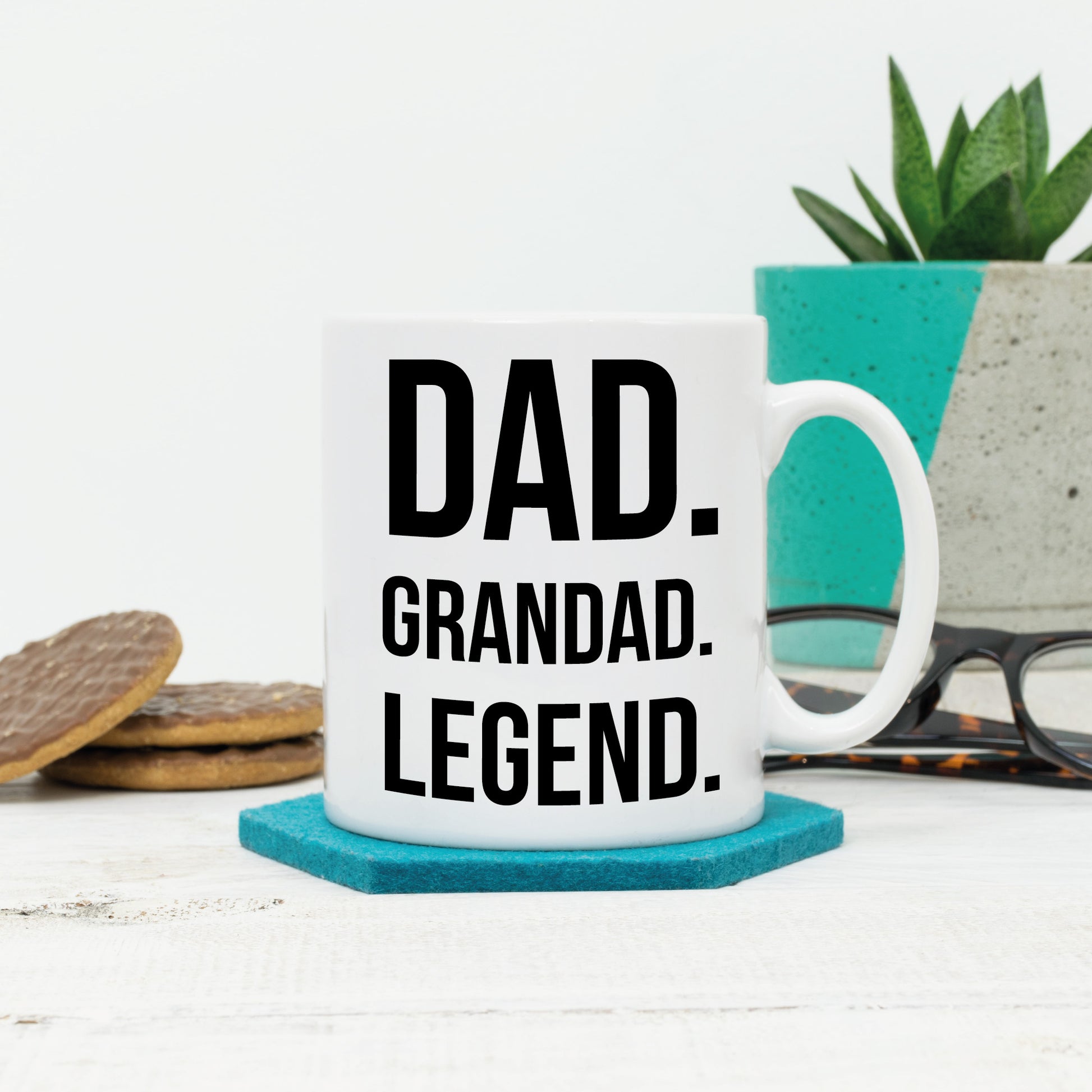 Dad. Taxi. Legend. Personalised Fathers Day Mug - Lovetree Design