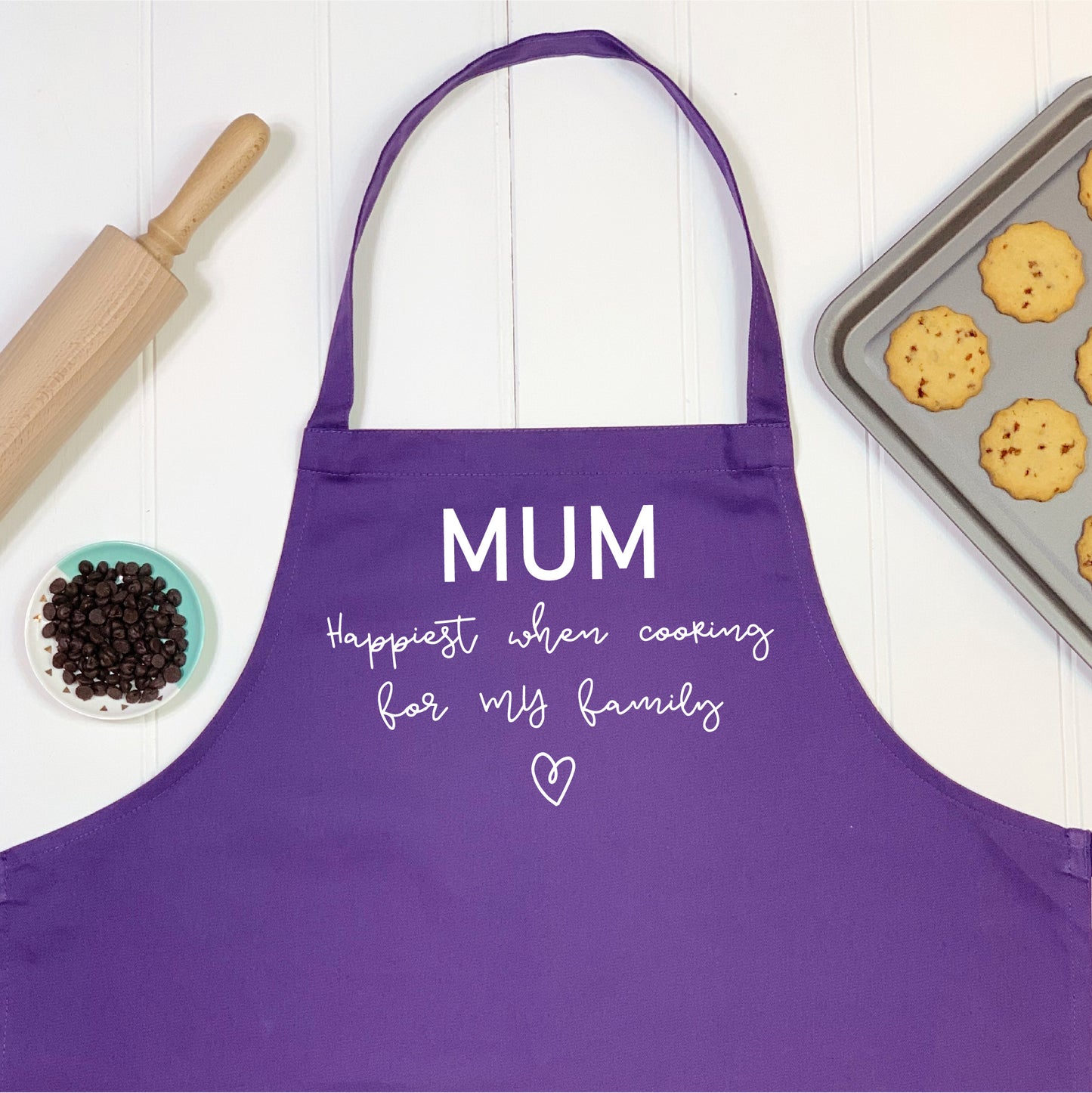 Personalised Cooking For Family Apron - Lovetree Design