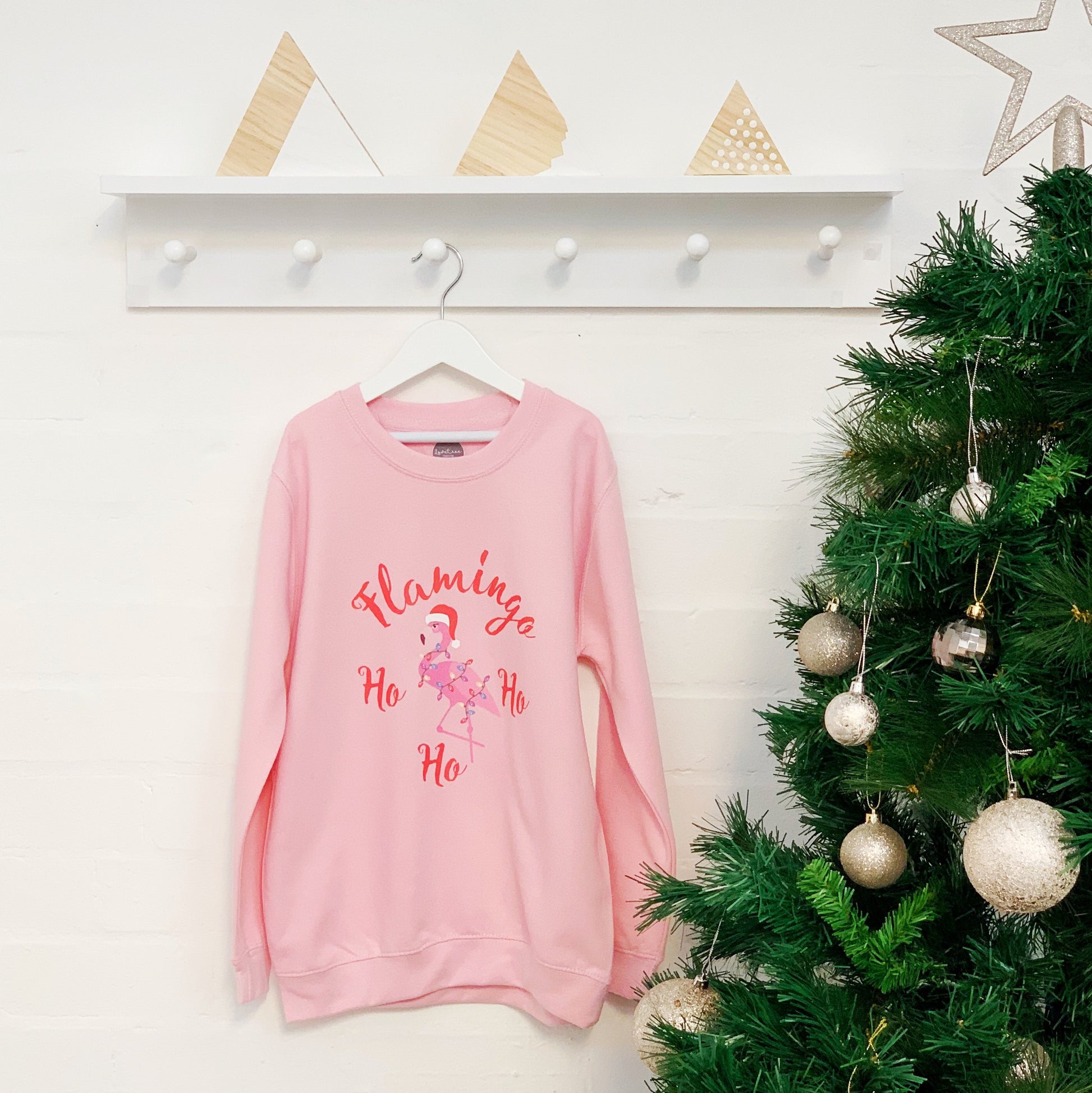 Flamingo Kids Christmas Jumper - Lovetree Design