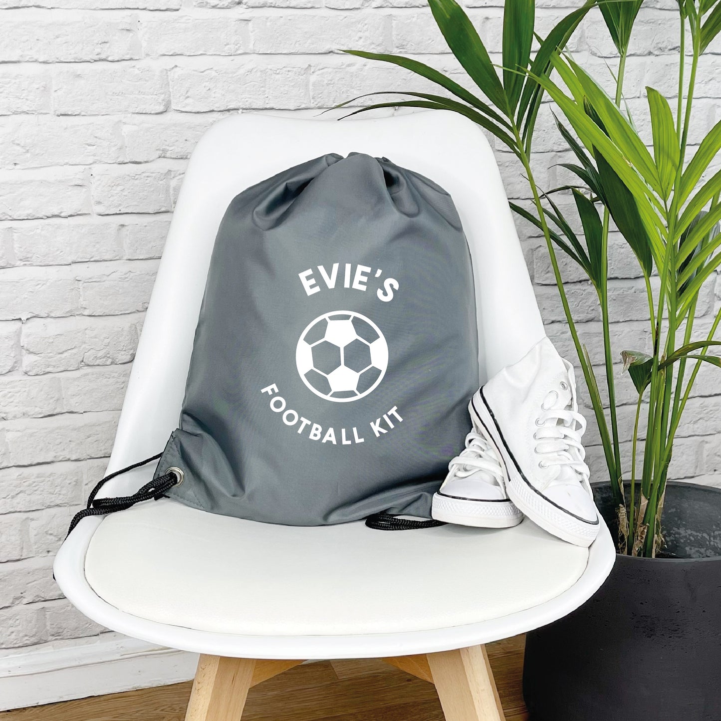 Kids Personalised Football Kit Bag