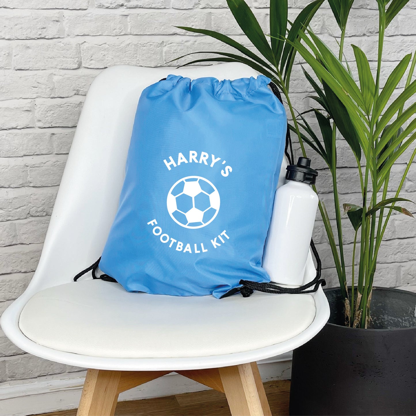 Kids Personalised Football Kit Bag