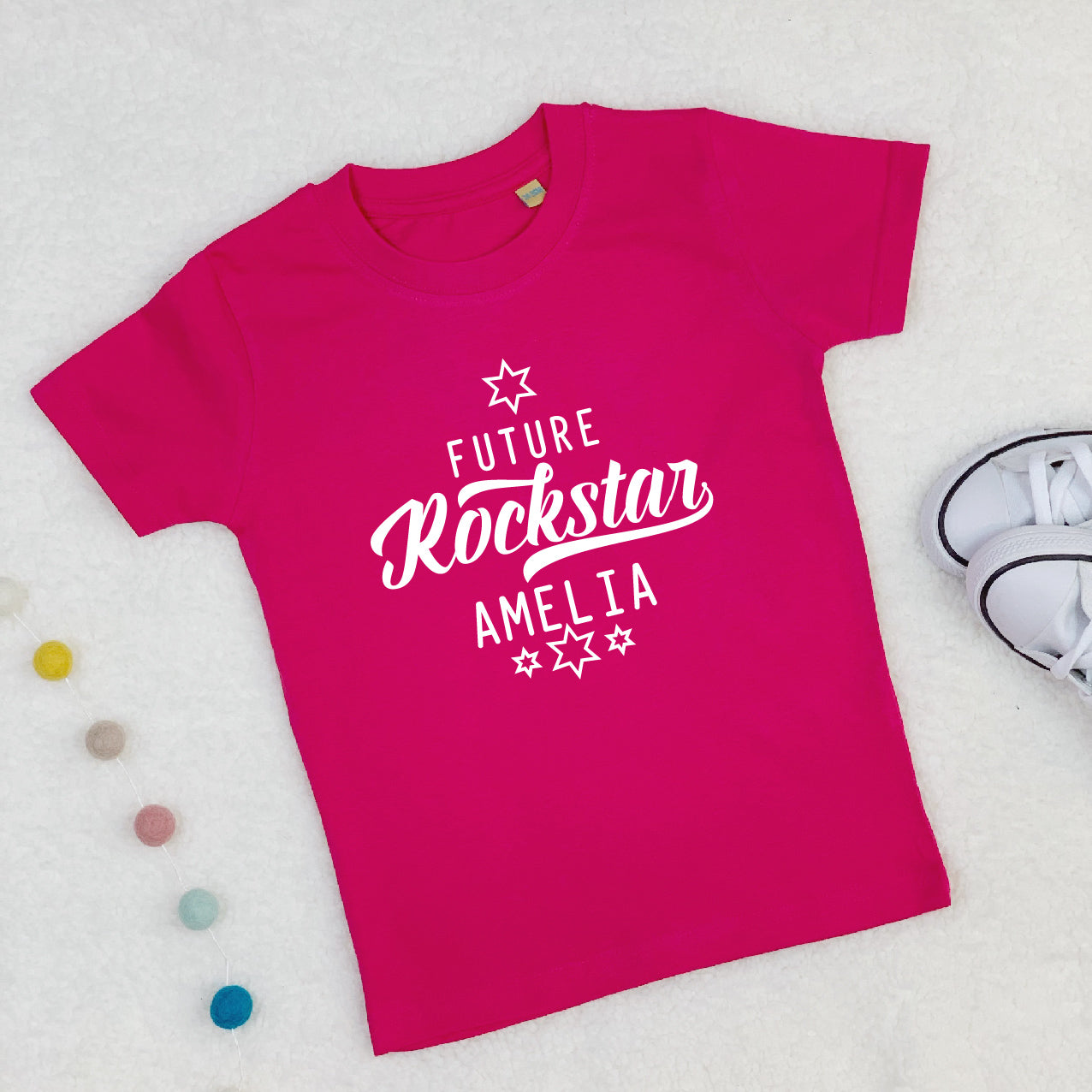 Future Rockstar Personalised T Shirt With Stars - Lovetree Design