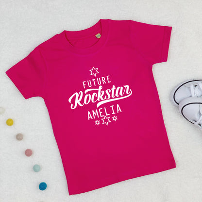 Future Rockstar Personalised T Shirt With Stars - Lovetree Design