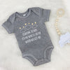 Clouds And Stars Babygrow Unisex New Baby Gift - Lovetree Design