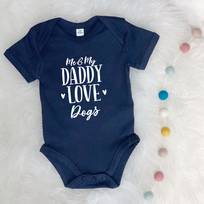 Me And My Daddy Love … Personalised Babygrow - Lovetree Design